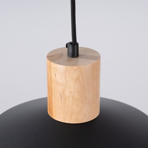 Sollux Lighting Lampa wisząca FANO czarna