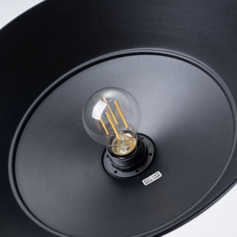 Sollux Lighting Lampa wisząca FANO czarna