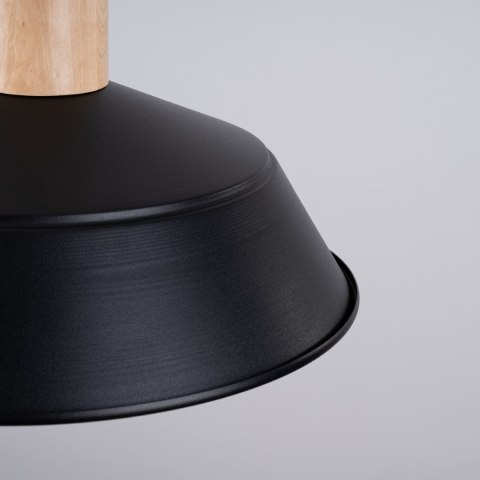 Sollux Lighting Lampa wisząca FANO czarna