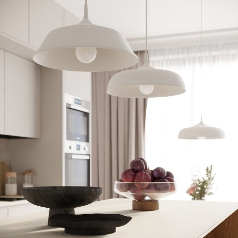 Sollux Lighting Lampa wisząca FRIKA biała