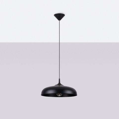 Sollux Lighting Lampa wisząca GINA czarna