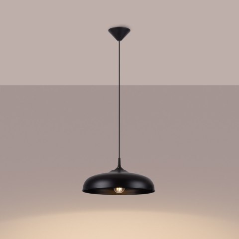 Sollux Lighting Lampa wisząca GINA czarna