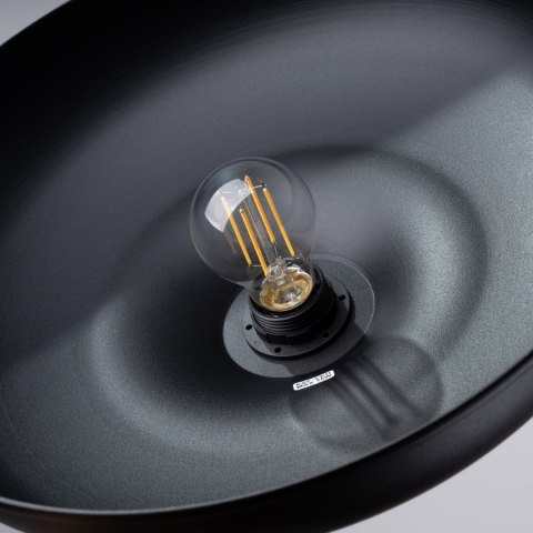 Sollux Lighting Lampa wisząca GINA czarna