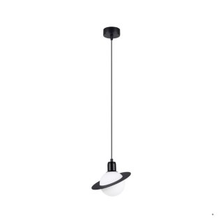 Sollux Lighting Lampa wisząca HYPERION 1 czarny
