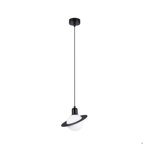 Sollux Lighting Lampa wisząca HYPERION 1 czarny