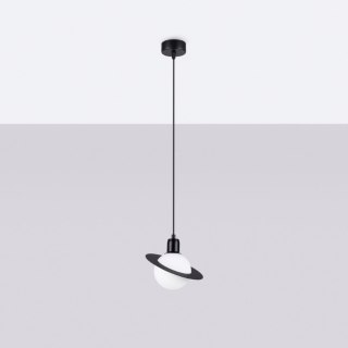 Sollux Lighting Lampa wisząca HYPERION 1 czarny