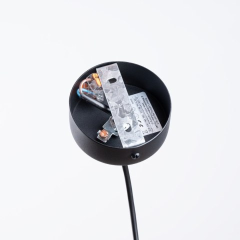 Sollux Lighting Lampa wisząca HYPERION 1 czarny