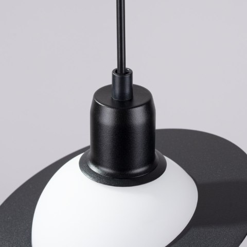 Sollux Lighting Lampa wisząca HYPERION 1 czarny