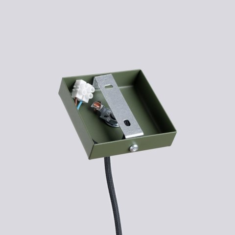 Sollux Lighting Lampa wisząca LAGOS 1 zielona oliwka