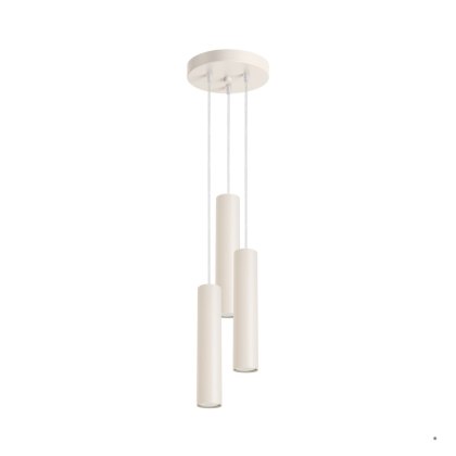 Sollux Lighting Lampa wisząca LAGOS 3P beżowa