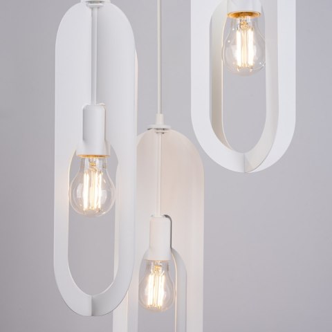 Sollux Lighting Lampa wisząca NICUS 3P biała