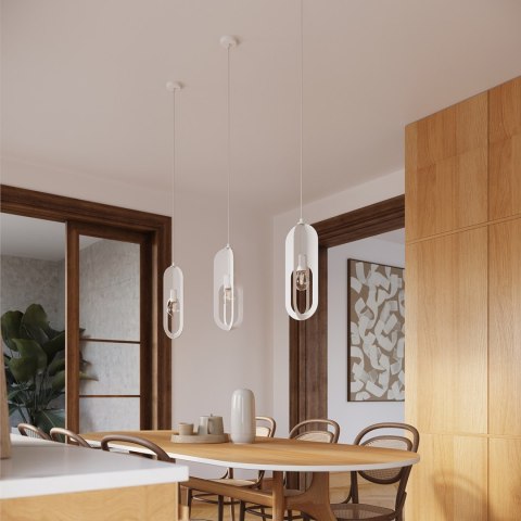Sollux Lighting Lampa wisząca NICUS 3P biała