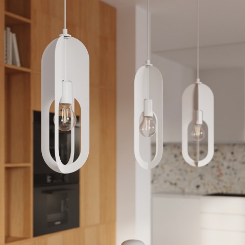 Sollux Lighting Lampa wisząca NICUS 3P biała