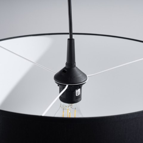 Sollux Lighting Lampa wisząca NOVA 40 czarna