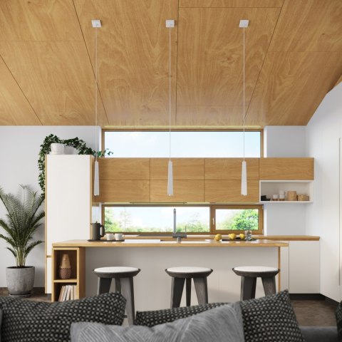 Sollux Lighting Lampa wisząca PRYSM 1 biała