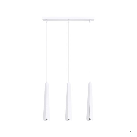 Sollux Lighting Lampa wisząca PRYSM 3L biała