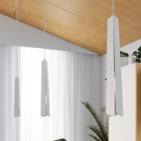 Sollux Lighting Lampa wisząca PRYSM 3L biała