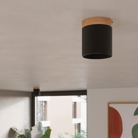 Sollux Lighting Plafon RIF czarny