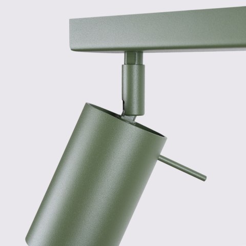 Sollux Lighting Plafon RING 3L zielony oliwkowy