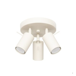Sollux Lighting Plafon RING 3P beżowy