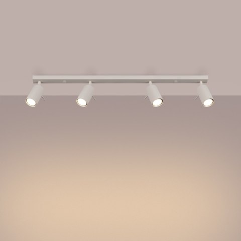Sollux Lighting Plafon RING 4L beżowy