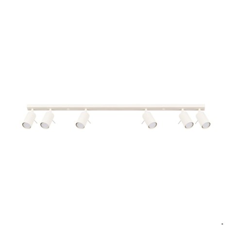 Sollux Lighting Plafon RING 6L beżowy