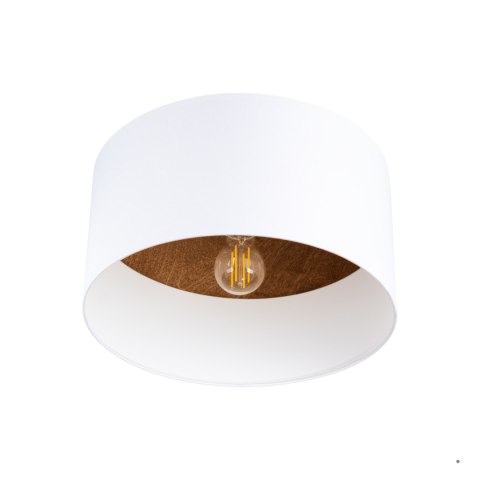 Sollux Lighting Plafon TELESTO biały/ciemny brąz