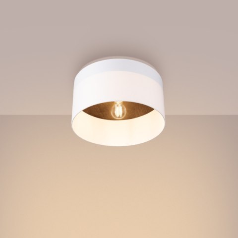 Sollux Lighting Plafon TELESTO biały/ciemny brąz