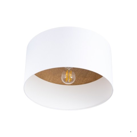 Sollux Lighting Plafon TELESTO biały/jasny brąz