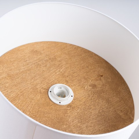 Sollux Lighting Plafon TELESTO biały/jasny brąz