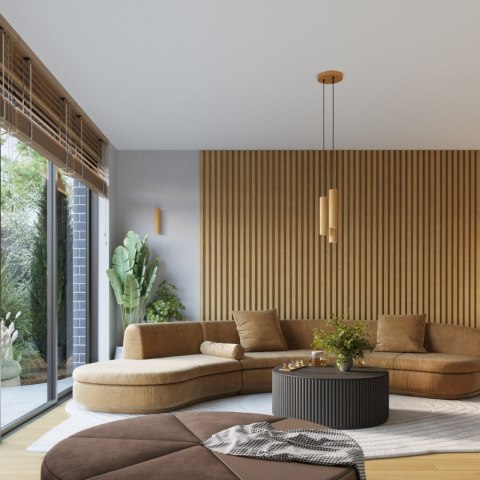 Sollux Lighting Kinkiet KARBON 30 złoty