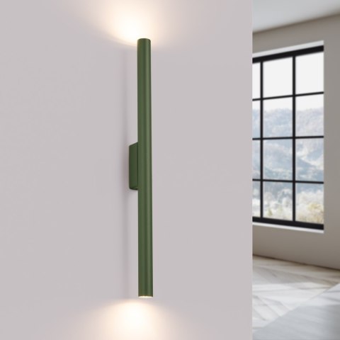 Sollux Lighting Kinkiet PASTELO 2 zielony oliwkowy