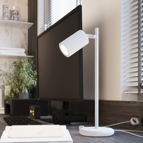 Sollux Lighting Lampa biurkowa KARBON biała