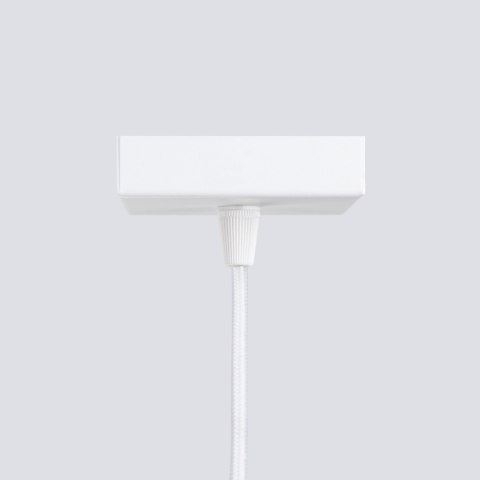 Sollux Lighting Lampa wisząca KARBON 1 biały