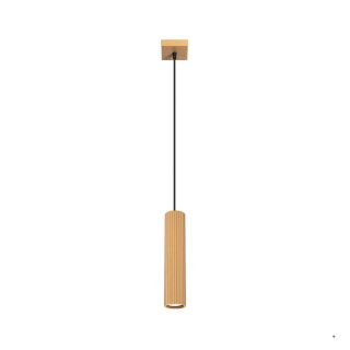 Sollux Lighting Lampa wisząca KARBON 1 złoty