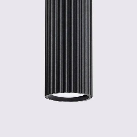 Sollux Lighting Lampa wisząca KARBON 3L czarny