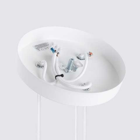 Sollux Lighting Lampa wisząca KARBON 3P biały