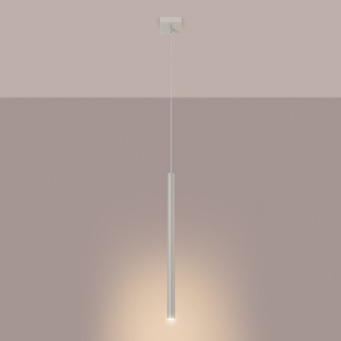 Sollux Lighting Lampa wisząca PASTELO 1 beżowa