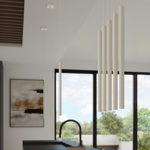 Sollux Lighting Lampa wisząca PASTELO 2 beżowa
