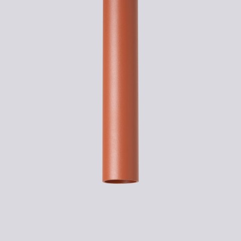 Sollux Lighting Lampa wisząca PASTELO 2 ochra czerwona
