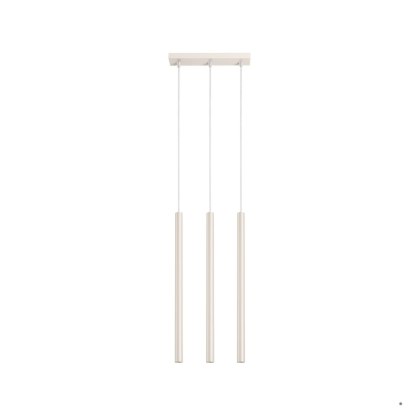 Sollux Lighting Lampa wisząca PASTELO 3 beżowa