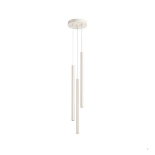 Sollux Lighting Lampa wisząca PASTELO 3P beżowa