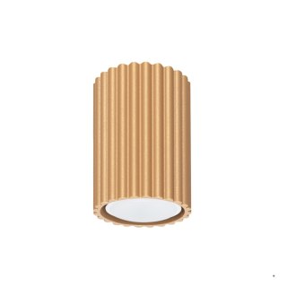 Sollux Lighting Plafon KARBON 10 złoty