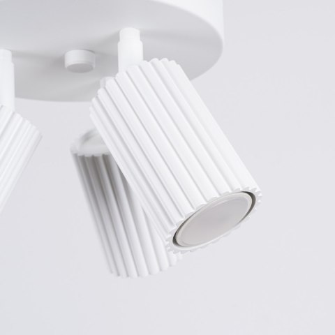 Sollux Lighting Plafon KARBON 3P biały