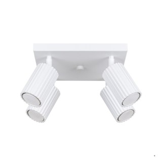 Sollux Lighting Plafon KARBON 4 biały