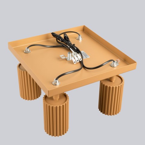 Sollux Lighting Plafon KARBON 4 złoty