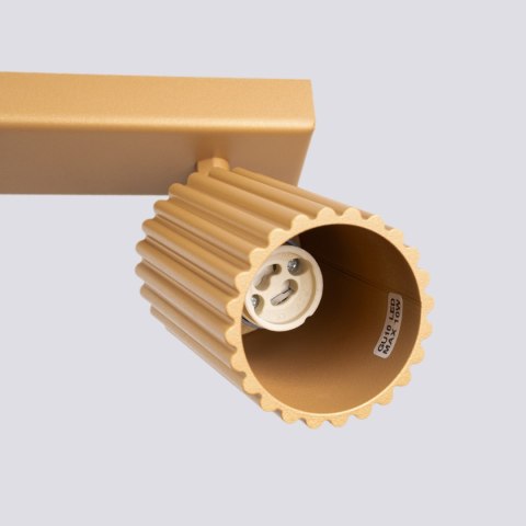 Sollux Lighting Plafon KARBON 4L złoty