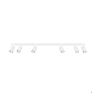 Sollux Lighting Plafon KARBON 6L biały