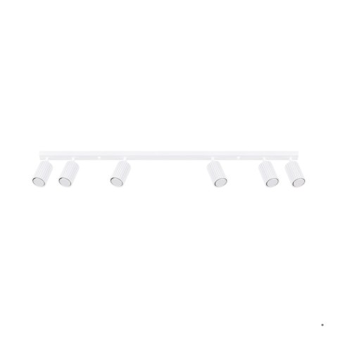 Sollux Lighting Plafon KARBON 6L biały