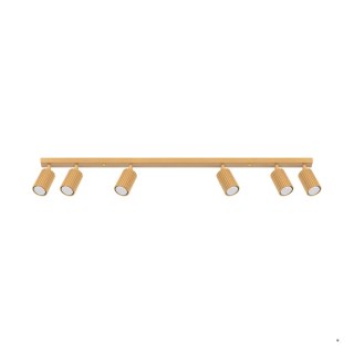 Sollux Lighting Plafon KARBON 6L złoty